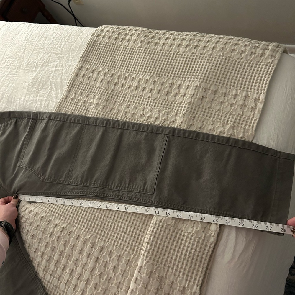 Kavu Women's Cargo Pants in Green - Picture 5 of 5